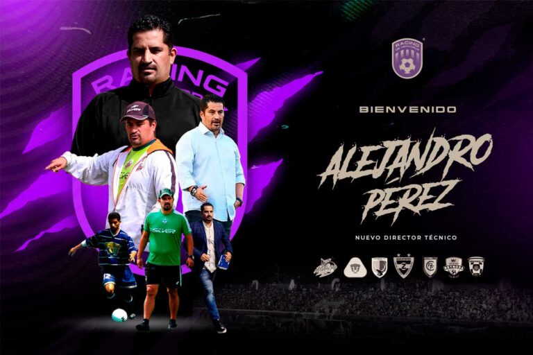 Alejandro Pérez toma el mando primer equipo de Racing de Veracruz